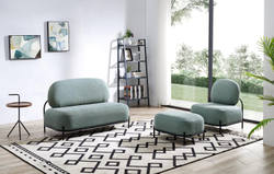 Диван SOFA-06-02 (2-х местный) SEA GREEN