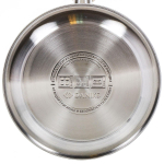 Чайник нерж, 3 л, свист, ручк пластик, Daniks, вишн, M-012