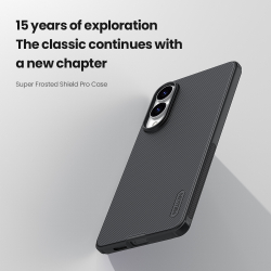 Усиленный противоударный чехол от Nillkin для Samsung Galaxy S25 Edge, серия Super Frosted Shield Pro