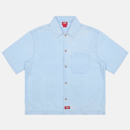 Рубашка мужская Dickies Short Sleeve Denim Shirt 