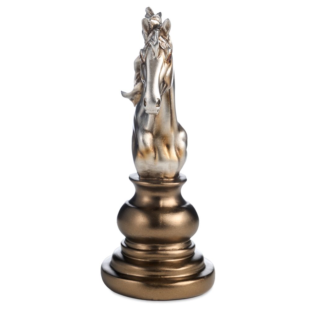 ФИГУРКА ДЕКОРАТИВНАЯ "ШАХМАТНАЯ ФИГУРА КОНЬ" 10,5*8,5*20 СМ
