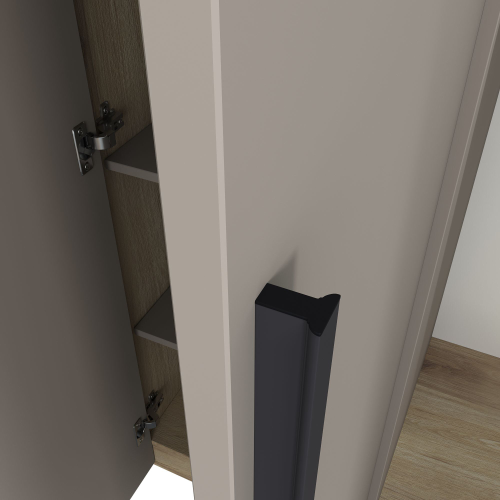 Шкаф для одежды 3 дверный Сиэтл, бежевый