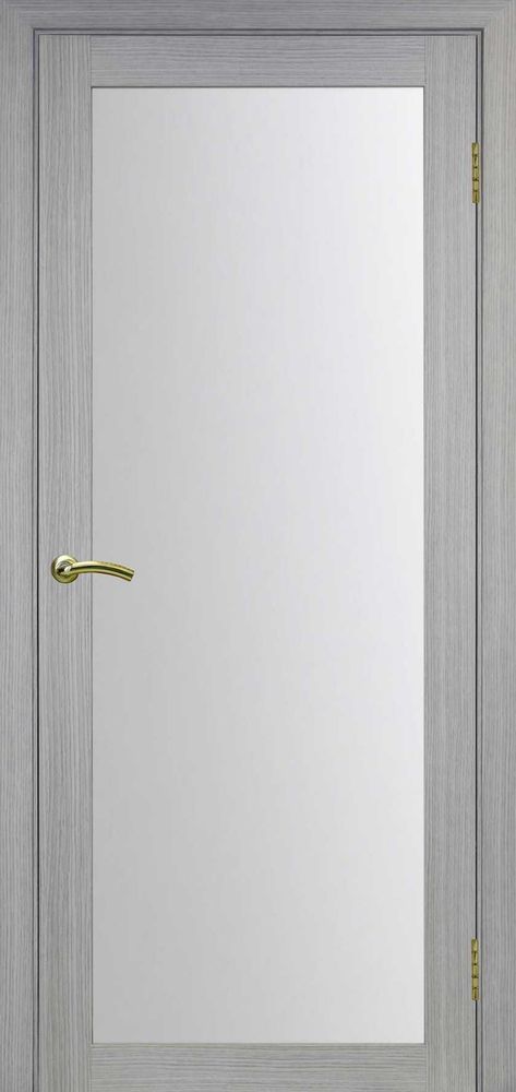 Экошпон Оптима Порте Турин 501.2 , стекло матовое, цвет дуб серый, остекленная