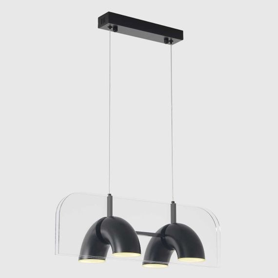 Светильник подвесной Crystal Lux ELEMENT SP24W LED BLACK