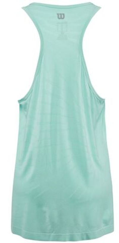 Женский топ теннисный Wilson W Competition Seamless Tank - island параdise