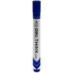 Набор маркеры и губка для доски, DELI "U101", синий и черный