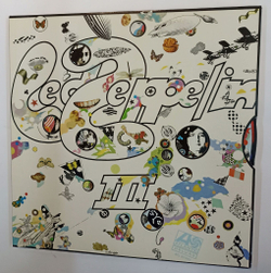 Винтажная виниловая пластинка Led Zeppelin Led Zeppelin III (Germany 1980)