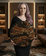 Подарочные настенные часы ручной работы матовые