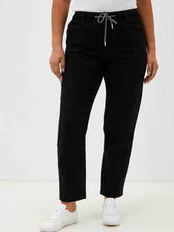 Джинсы на резинке больших размеров