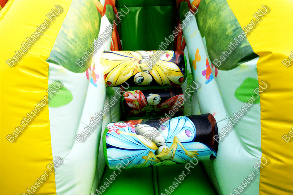 Коммерческий надувной батут "Сафари" 6*5*5 м