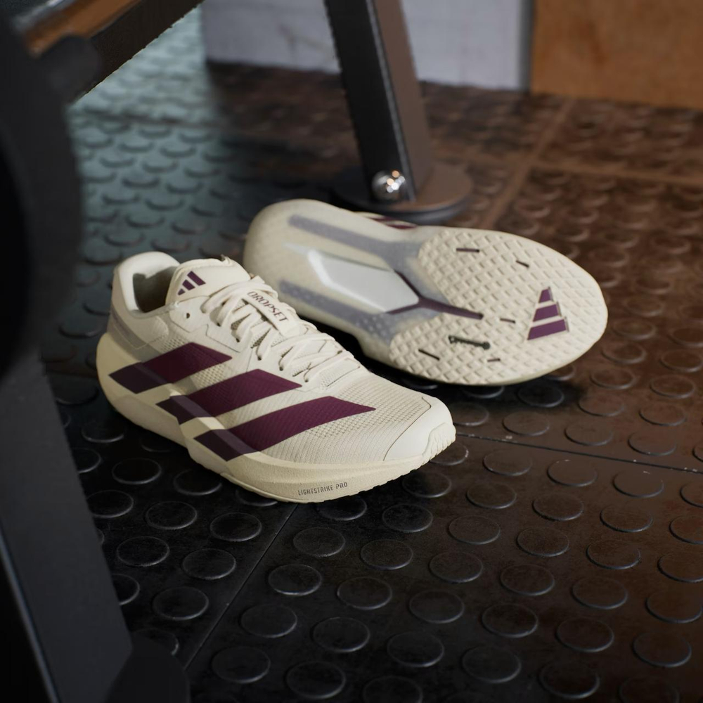 Кроссовки женские Adidas Dropset PRO TRAINING SHOES (Желто-Вишневые)