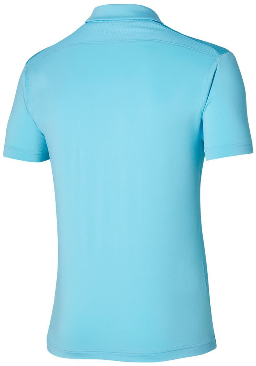 Мужское теннисное поло Mizuno Charge Shadow Polo - небесный