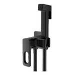 Гигиенический душ со смесителем встраиваемый Raglo R51.52.06, черный