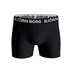 Björn Borg Cotton Stretch Boxer Shorts 3 Pack Men - Black