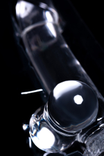 Реалистичный фаллоимитатор A-Toys Cryst прозрачный 15 см