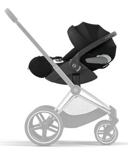 Коляска 3 в 1 Cybex Priam IV Rosegold complete и автокресло Cloud T i-Size Sepia Black Peach Pink