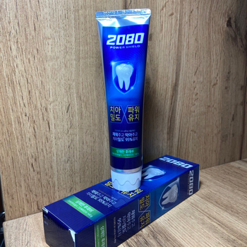 Зубная паста Dental Clinic 2080 Power Shield Green Peppermint перечная мята 140 г