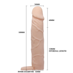 Насадка на член "Penis Sleeve 7", Светлый