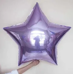 Фольга 32" звезда надутая гелием