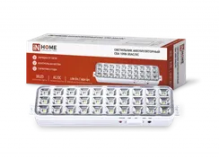 Светильник светодиодный аварийный СБА 1098-30AC/DC 30 LED 1.2Ah lithium battery AC/DC IN HOME