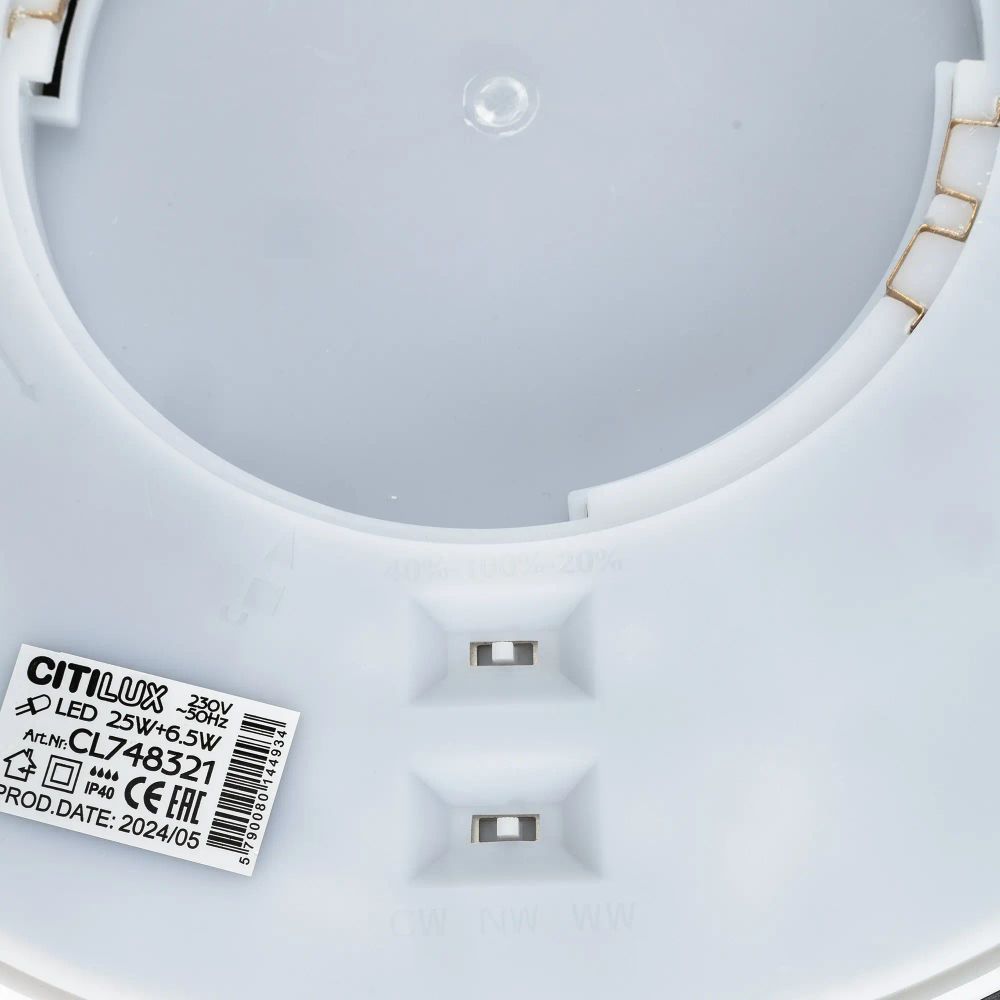 Citilux NORMA CL748321 LED Светильник с подсветкой Чёрный
