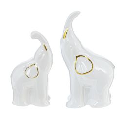 GAEM Набор из 2-х фигурок декоративных "Слон", L14 W4,5 H14 см