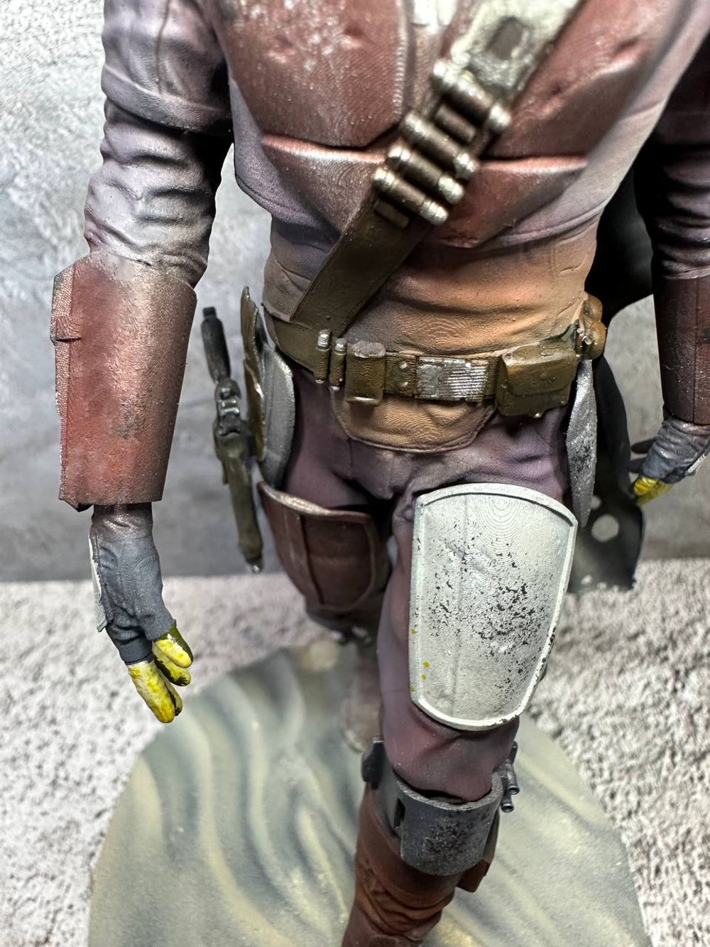 Мандалорец Star Wars Mandalorian фигурка (окрашена)