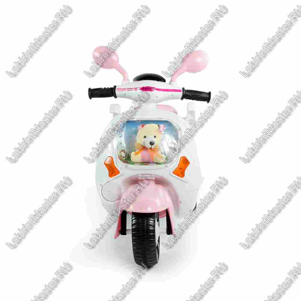 Детский электромотоцикл "Kids electric moto" розовый