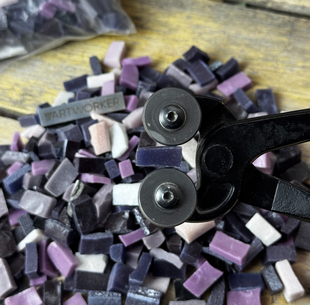 Цветная колотая смальта SM-Set-Plum, 600 гр