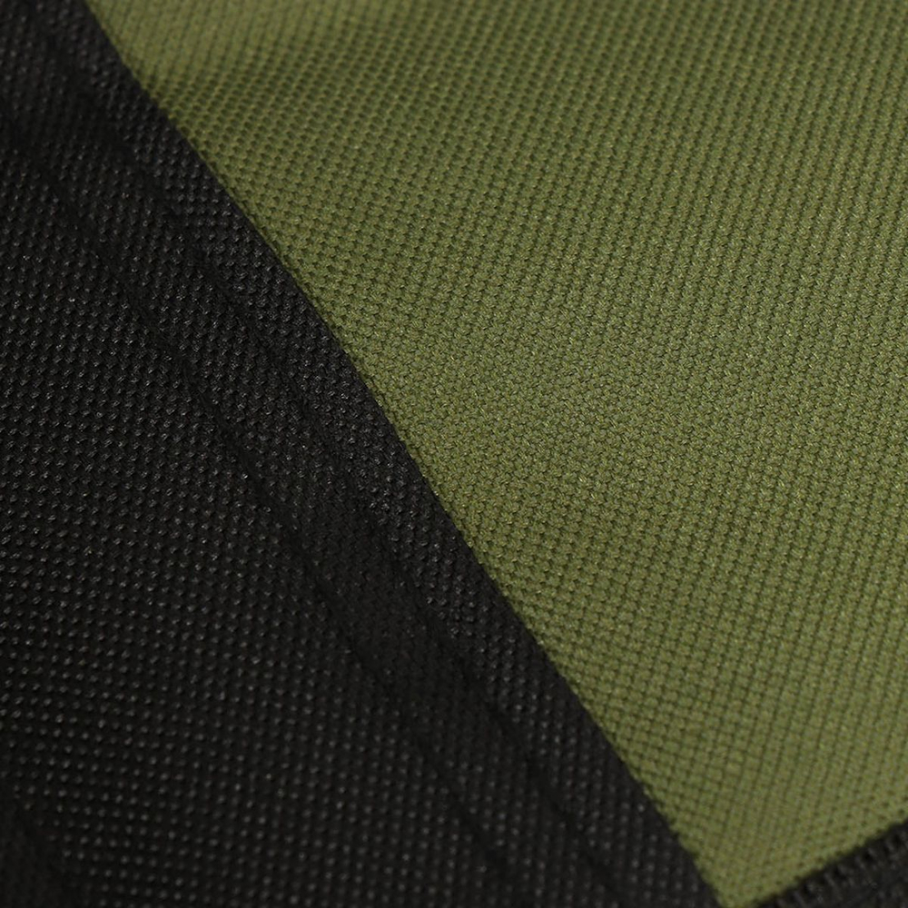 Кресло складное 60х55х82 см, черно-зеленое, с подстаканником, 100 кг, Green Days, YTDC024