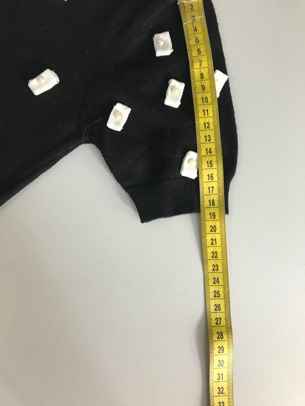 Джемпер с декором, визуально на 9/10 лет