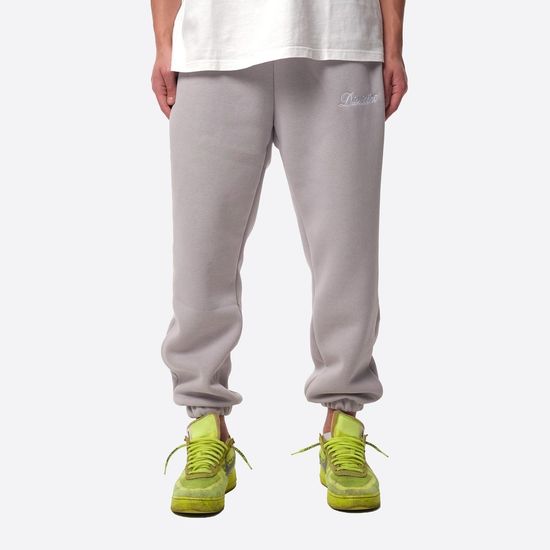 Штаны Dissident Sweatpants Never Logo (gray)