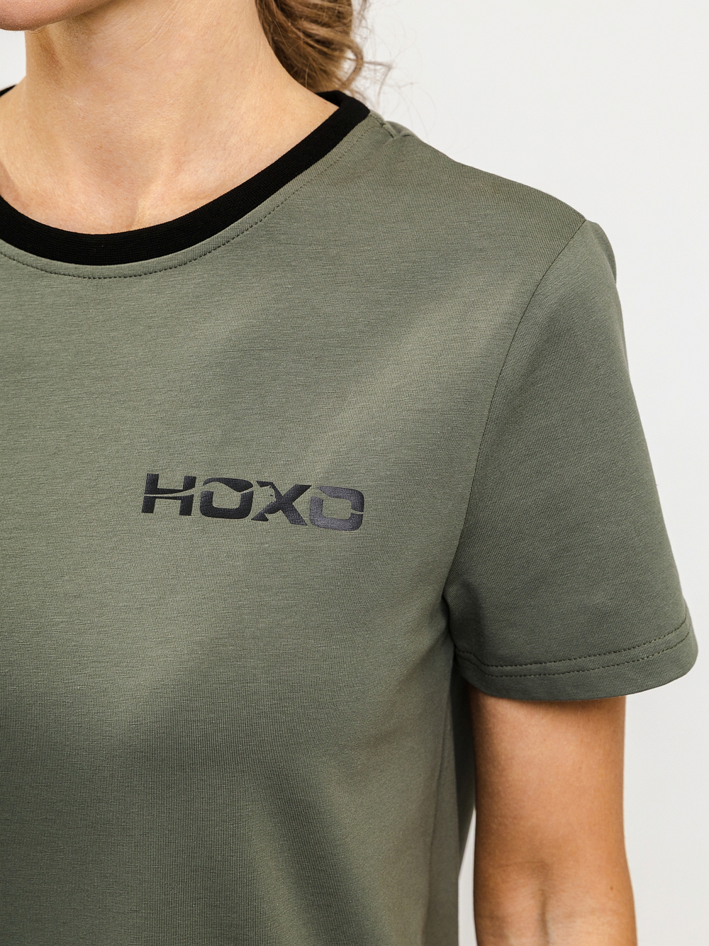 Футболка "НОХО" женская, цвет "Каменный закат"