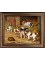 Картина интерьерная на холсте в раме 25*31 см