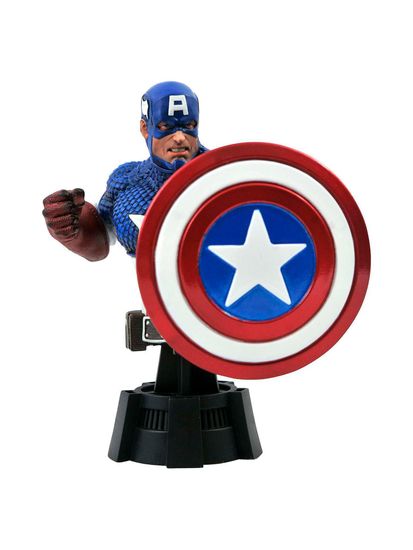 Фигурка Diamond Select Marvel Captain America / Фигурка по мотивам вселенной "Marvel", Капитан Америка