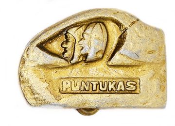 Значок "Памятник пионерам Литовской авиации" СССР, булавка