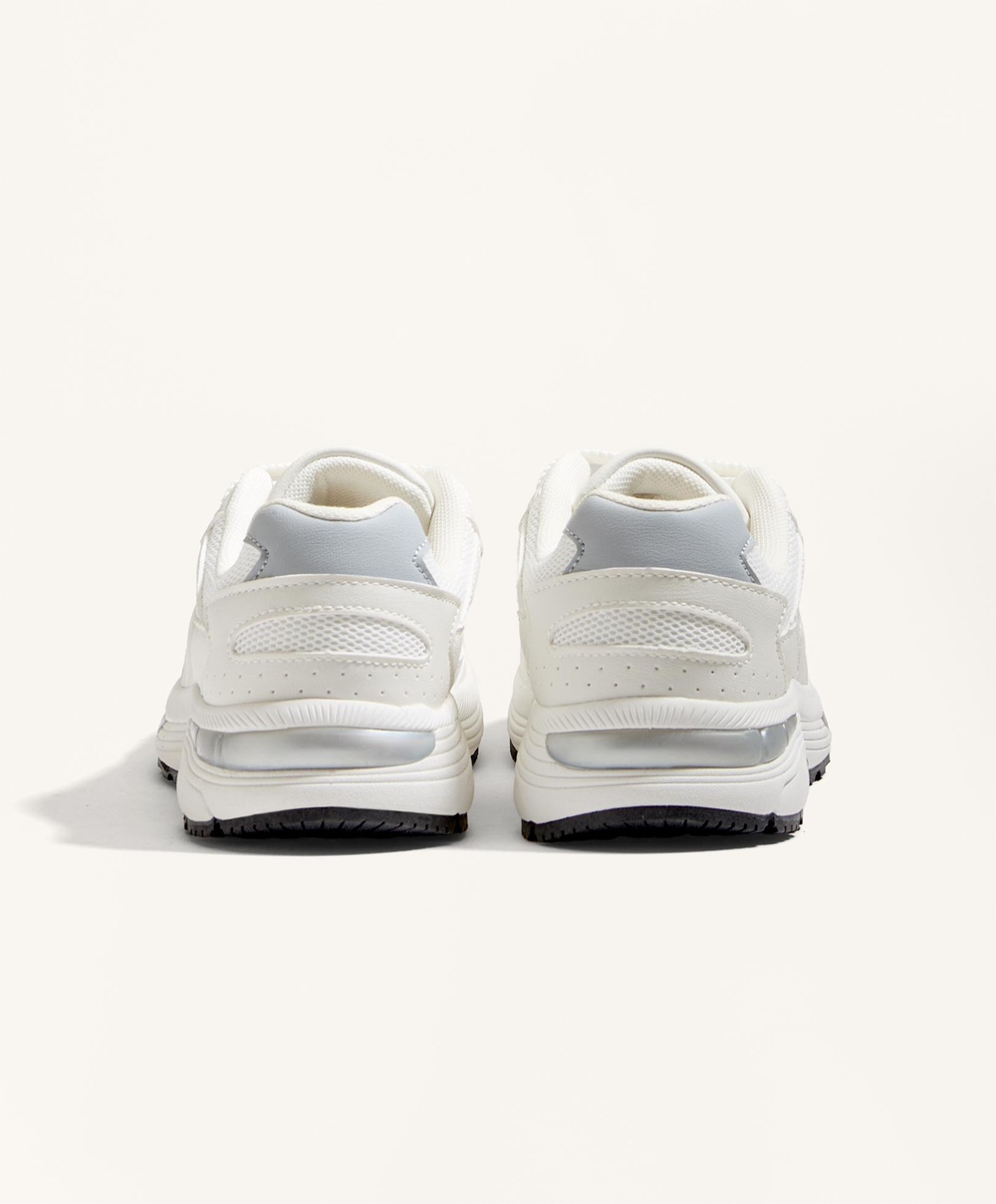 Oysho Универсальные беговые кроссовки, белый