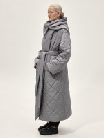 Пальто-одеяло "Кутанка". Серое