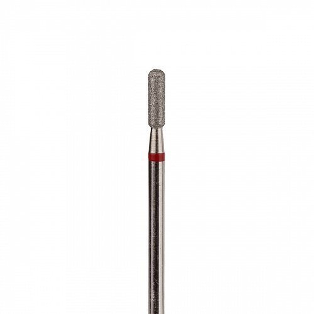 Фреза Алмазная Цилиндр с полусферой 12 мм, красная КМИЗ