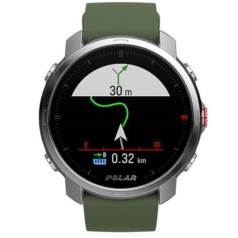 Мультиспортивные GPS-часы POLAR GRIT X, зеленые