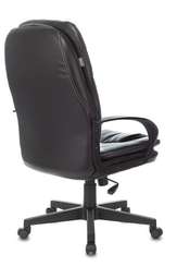 Кресло руководителя Бюрократ CH-868LT черный эко.кожа крестов. пластик