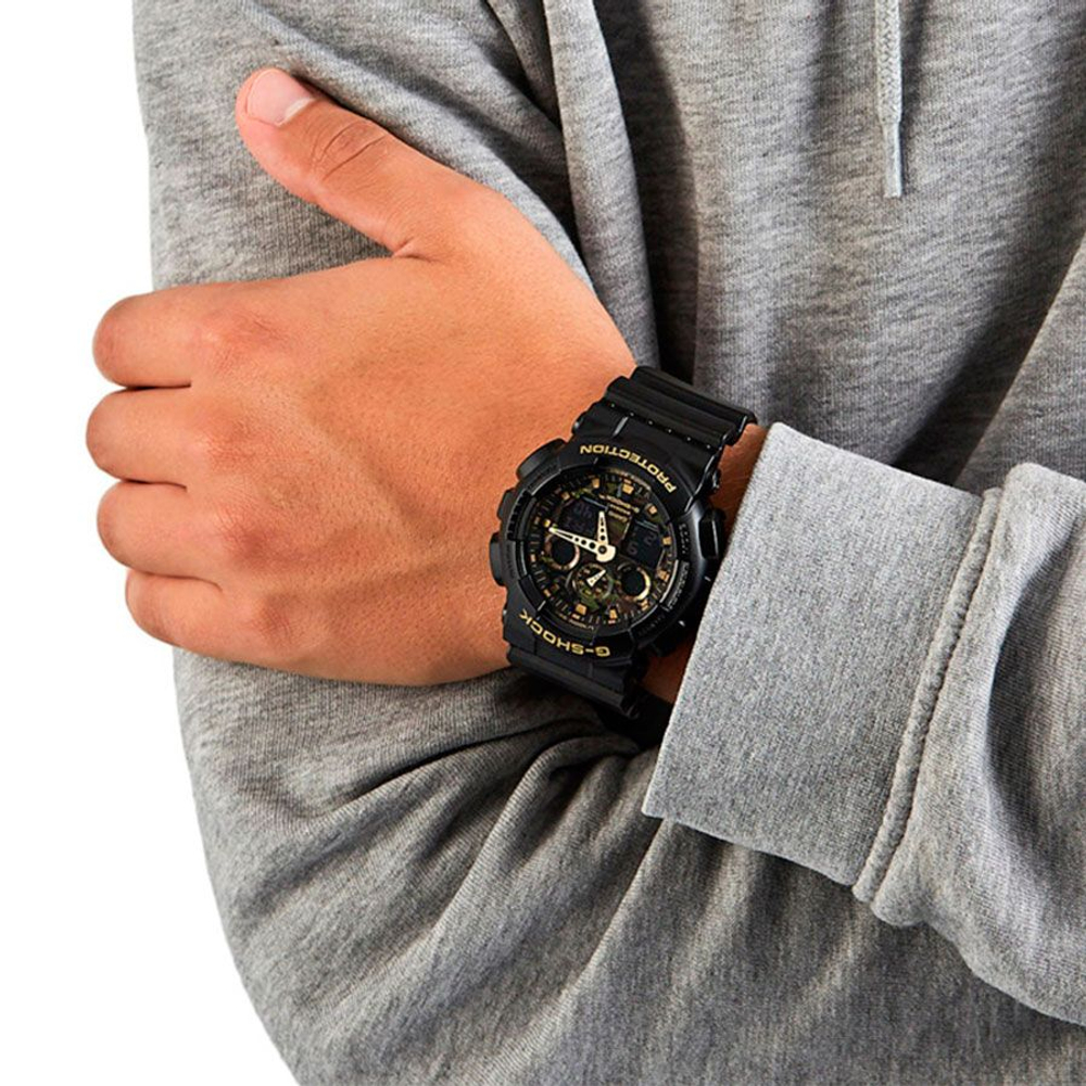 Японские наручные часы Casio G-SHOCK GA-100CF-1A9