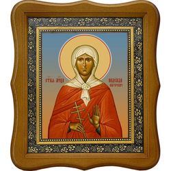 Надежда Ажгеревич мученица. Икона на холсте.