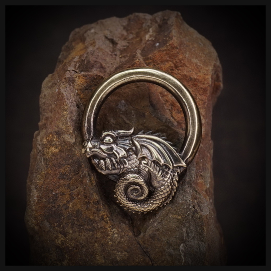 Брелок для ключей "Хранитель" латунь