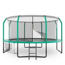 Батут UNIX Line SUPREME GAME 14 ft (Green)