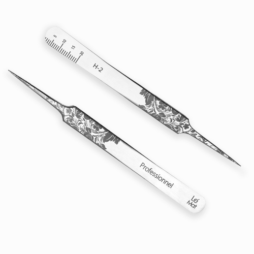 Пинцет  "Professionnel" Diamond "Folk" H-2 с алмазной заточкой