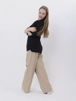 Джинсы-кюлоты  для девочки-подростка хит сезона