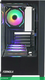 Корпус Formula Cristal Z1M черный без БП