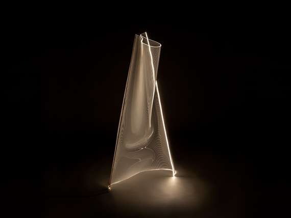 Торшер Velos 140 см золото