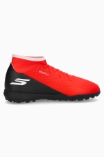 Сороконожки Skechers SKX 02 High Club TF Junior - красный